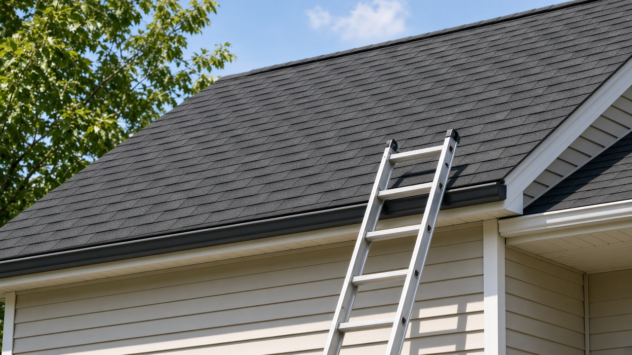 Sample completed roof work